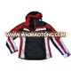 Polyester 3 in 1 racing jacket with detachable inner polar fleece jacket