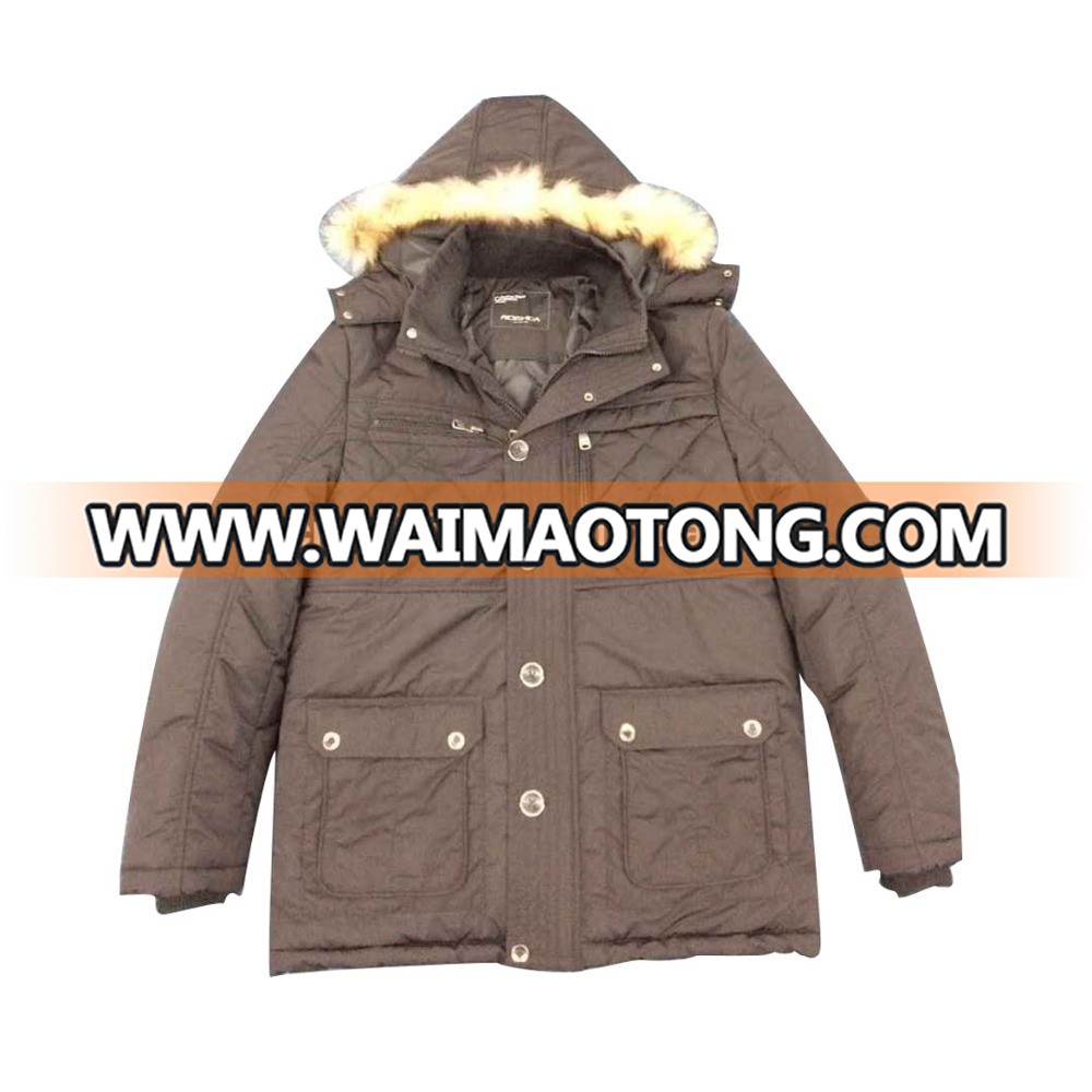 2016 super warm Army green quilted jacket